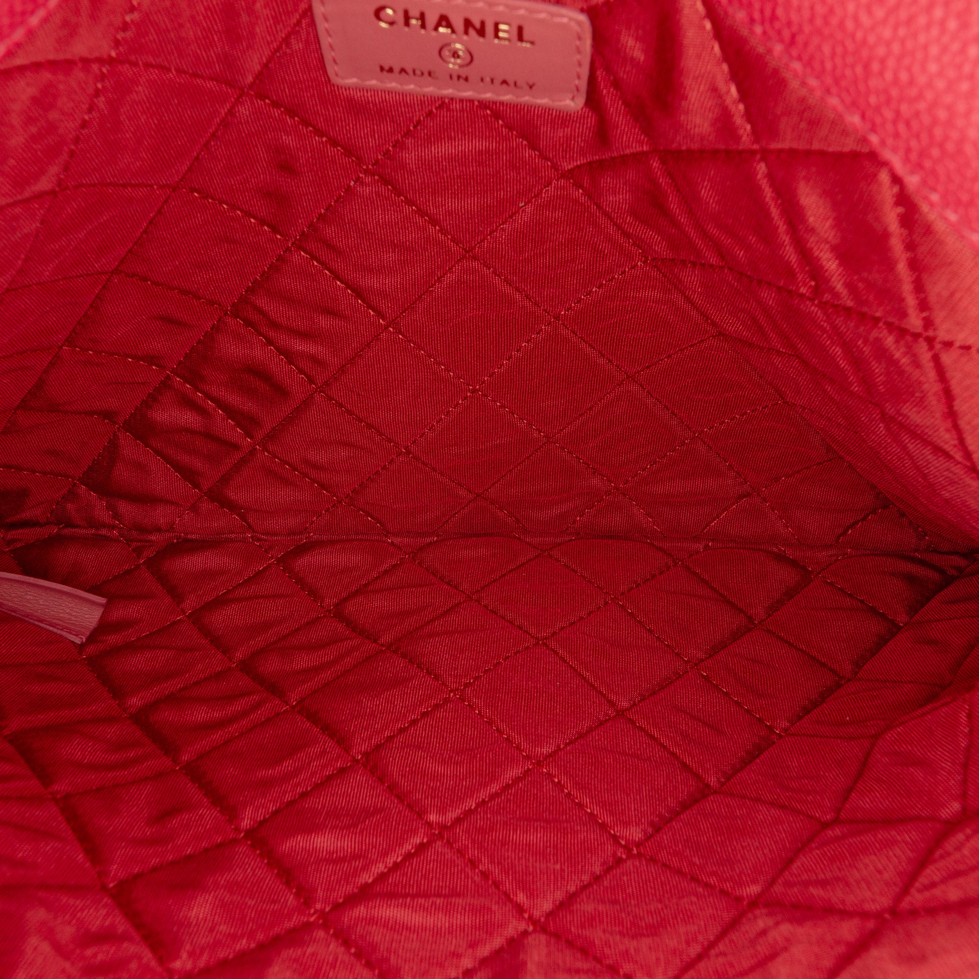 Paris Cuba Quilted Caviar Thread Around Envelope Clutch - Image 4