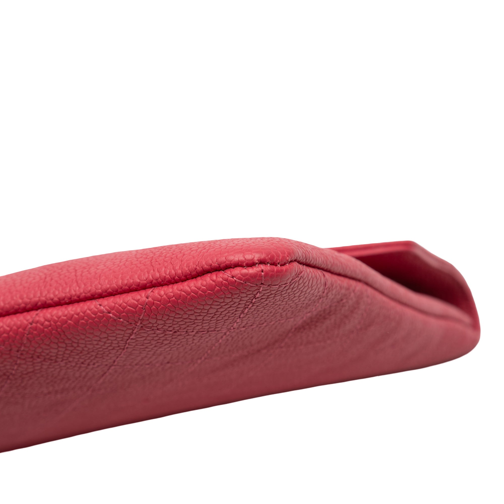 Paris Cuba Quilted Caviar Thread Around Envelope Clutch - Image 7