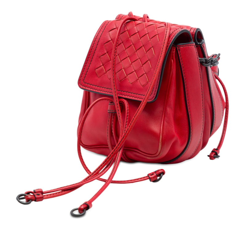 Nappa Intrecciato Double Sided Flap Crossbody - Image 2