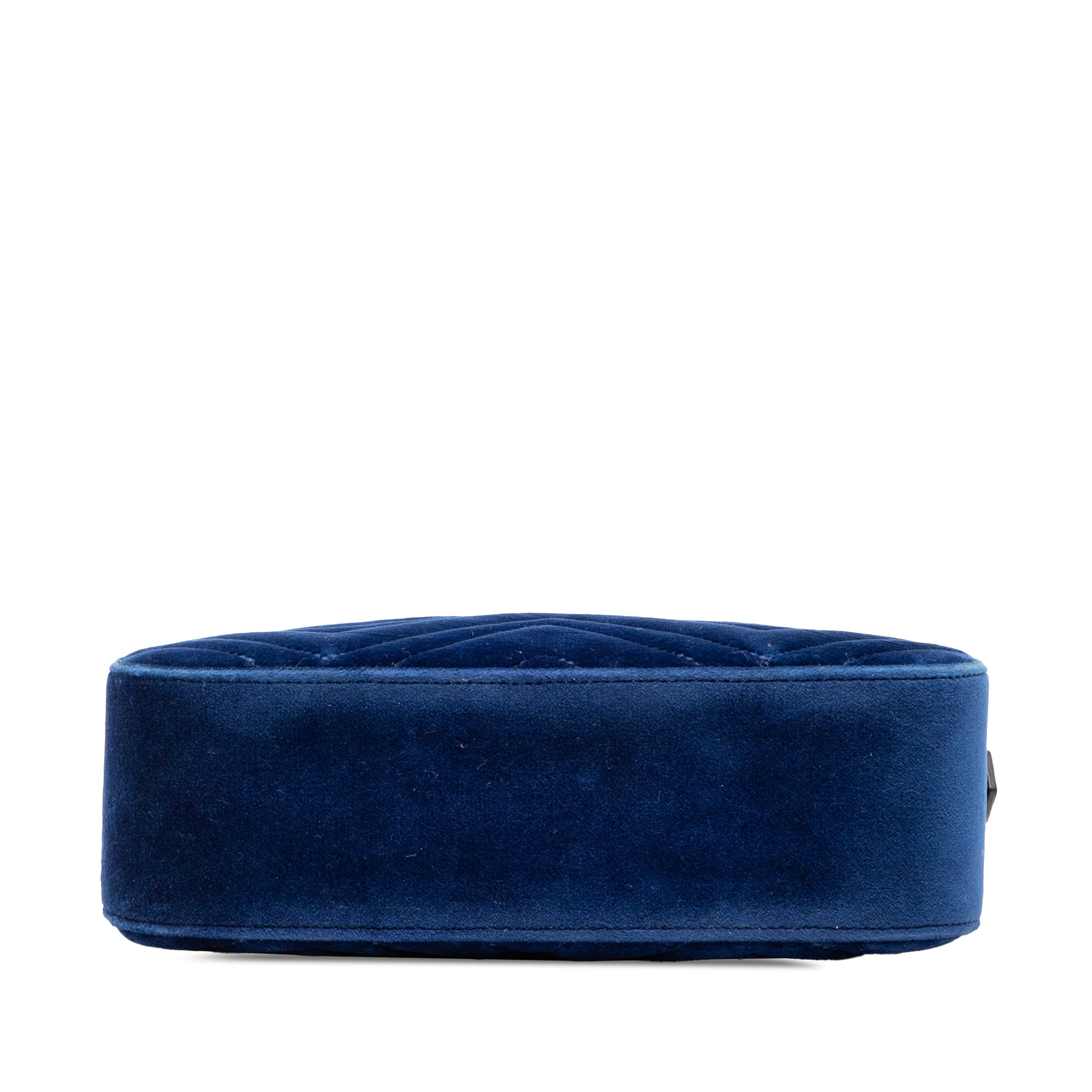 Small GG Marmont Matelasse Velvet Crossbody - Image 3