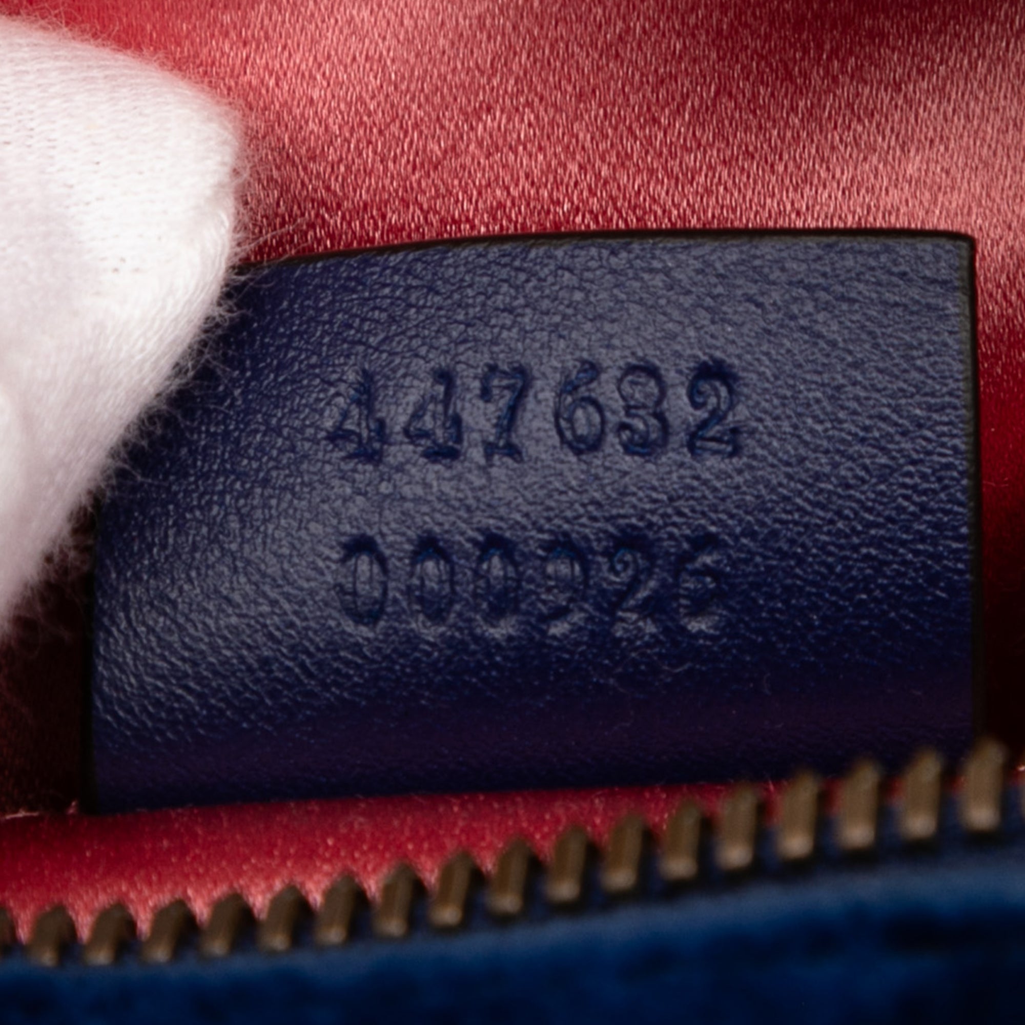Small GG Marmont Matelasse Velvet Crossbody - Image 6