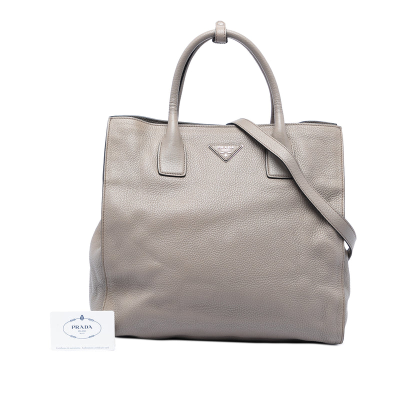 Vitello Daino Open Convertible Tote - Image 7