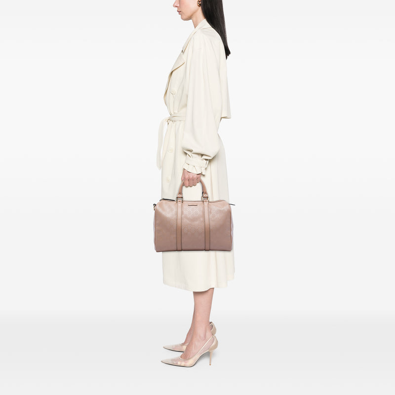 Medium GG Imprime Joy Boston Bag - Image 5