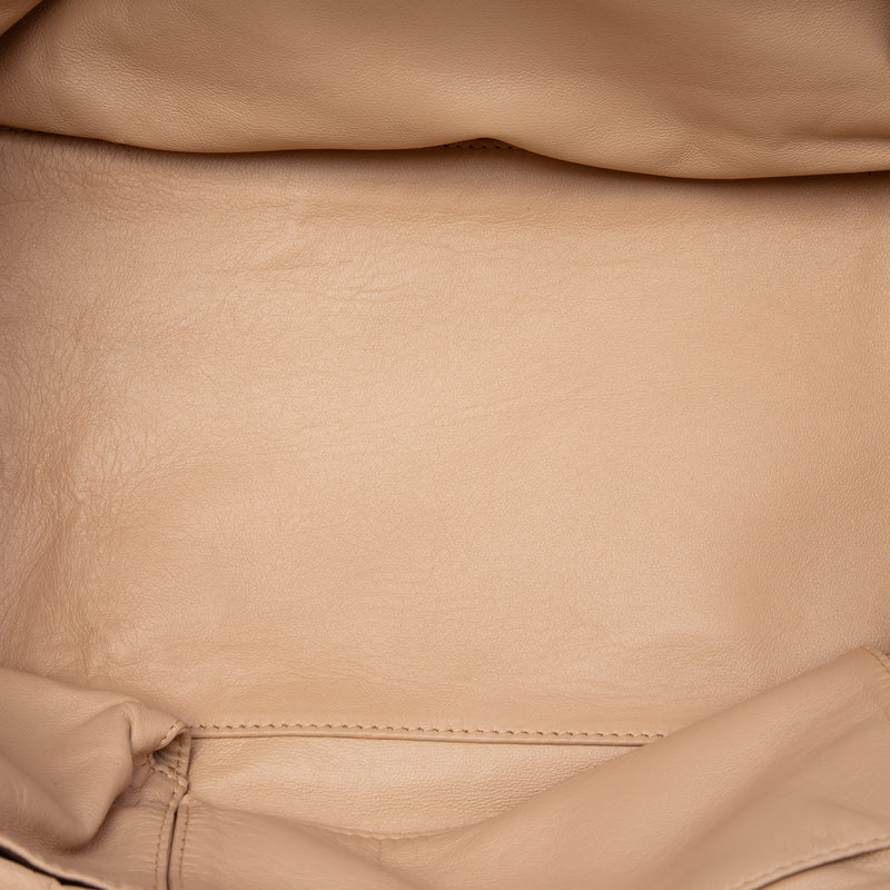 Metallic Deerskin CC Luxe Ligne Bowler Bag - Image 4