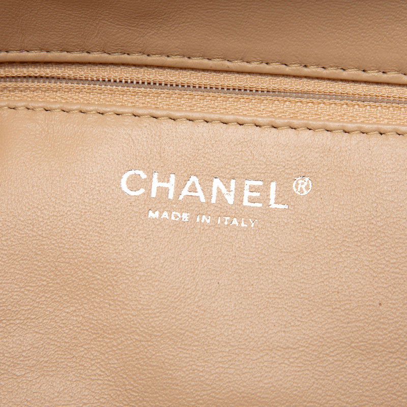 Metallic Deerskin CC Luxe Ligne Bowler Bag - Image 6