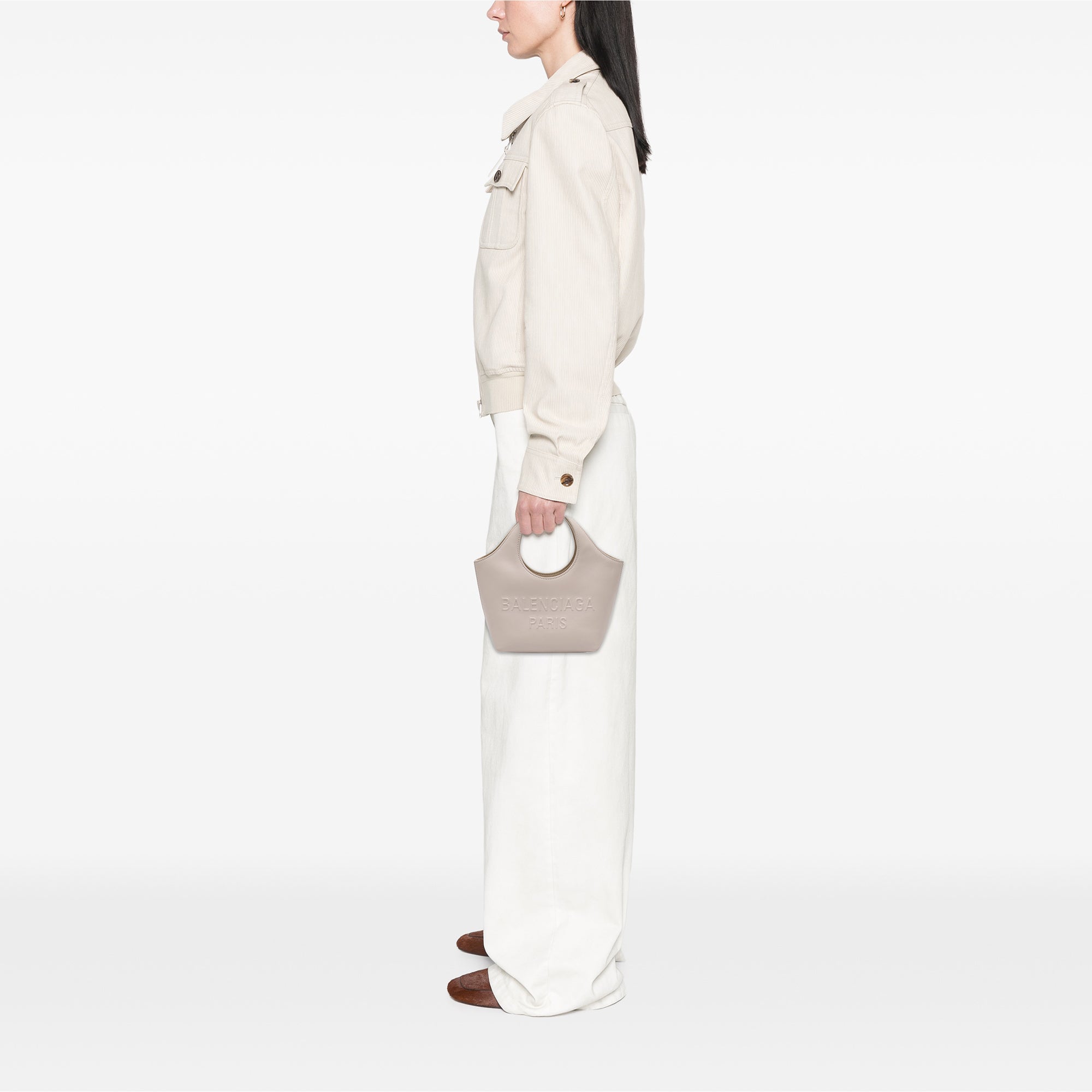Smooth Calfskin Mary Kate Tote XS - Image 7
