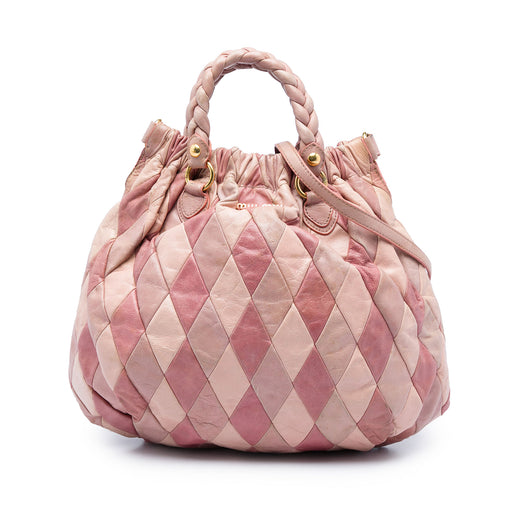 Harlequin Nappa Satchel - Image 1