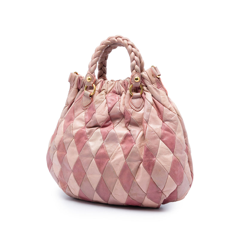 Harlequin Nappa Satchel - Image 2