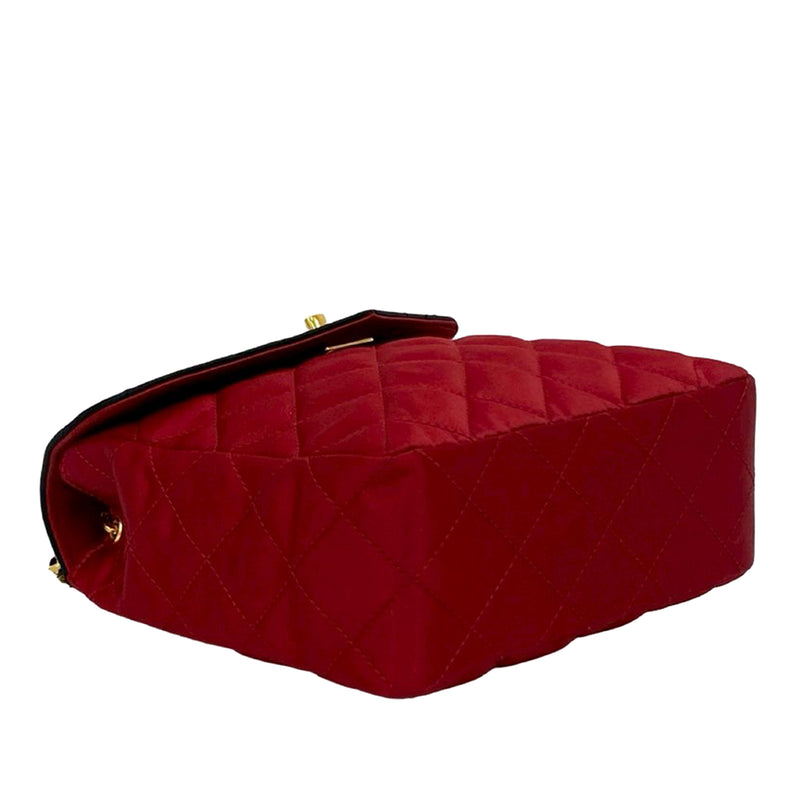 CC Bicolor Quilted Satin Crossbody - Image 3