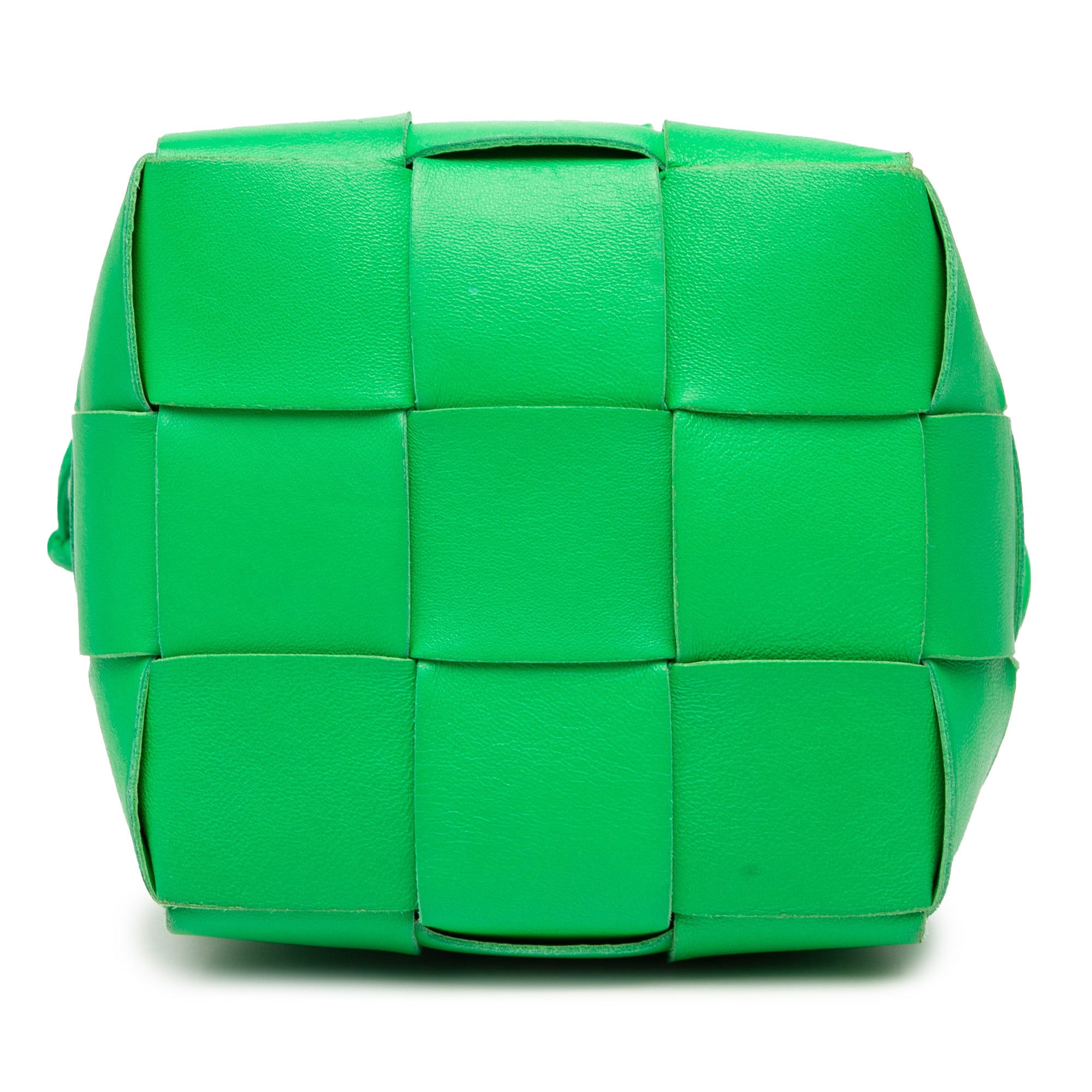 Small Nappa Maxi Intrecciato Cassette Bucket Bag - Image 3