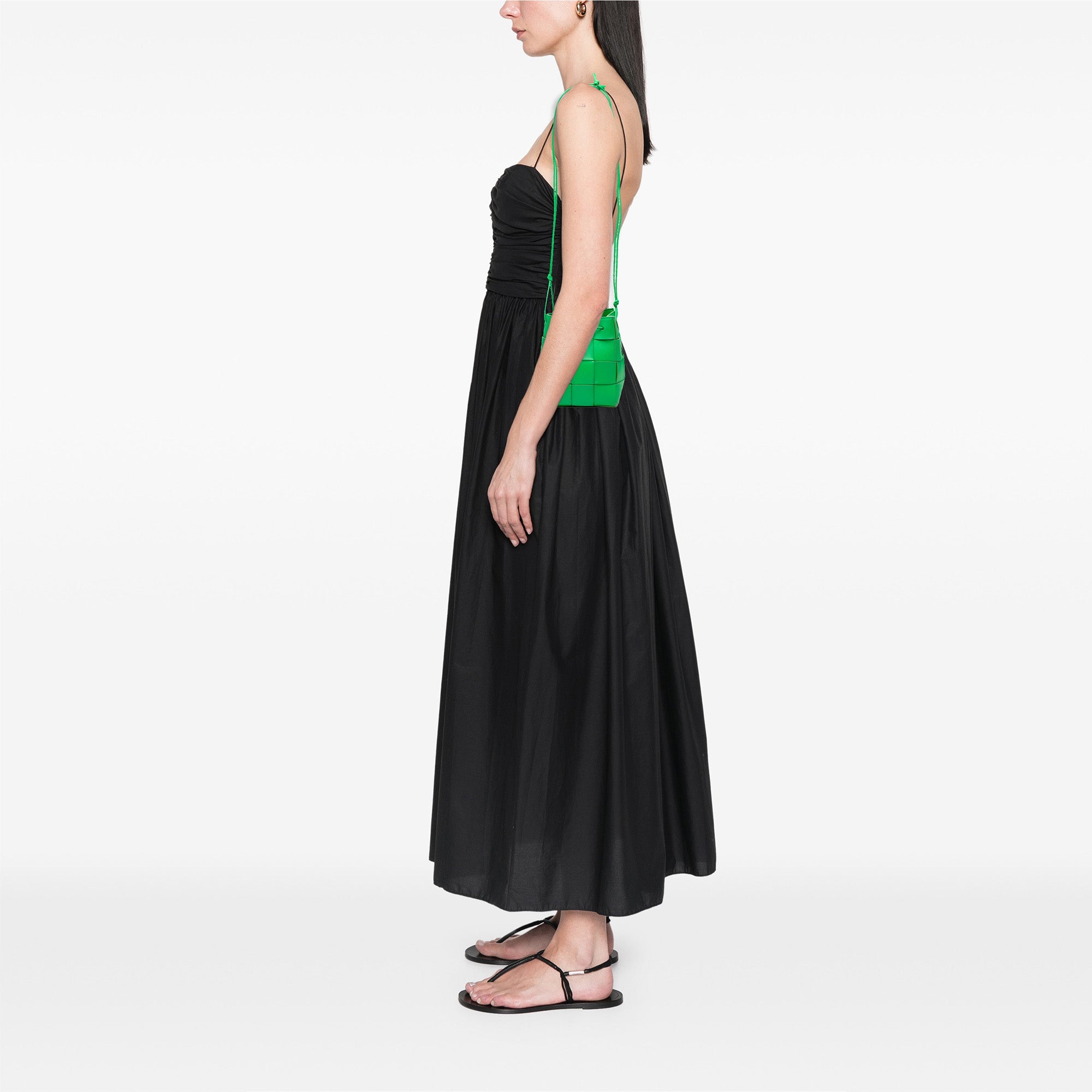 Small Nappa Maxi Intrecciato Cassette Bucket Bag - Image 6