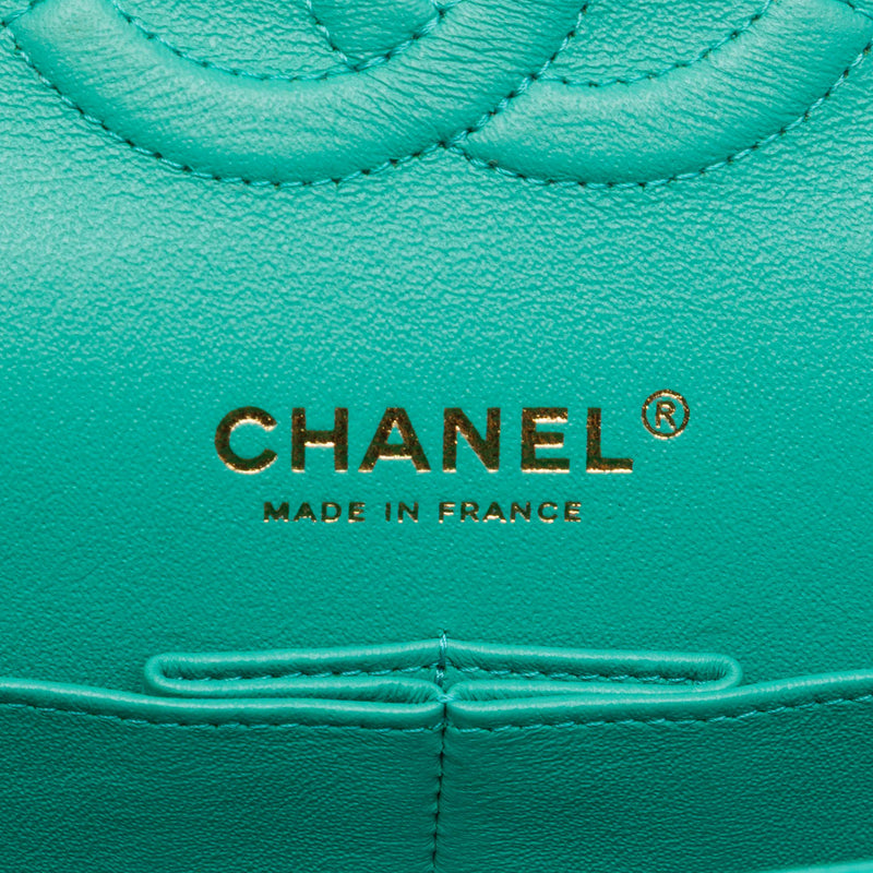 Medium Classic Lambskin Double Flap - Image 5
