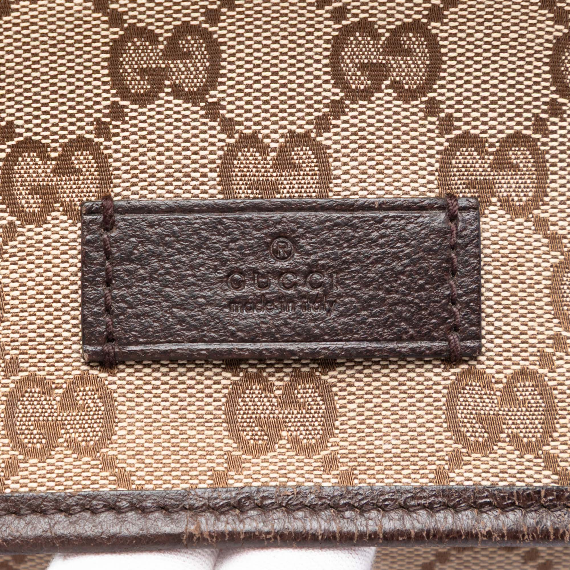 GG Canvas Flap Messenger Bag - Image 5