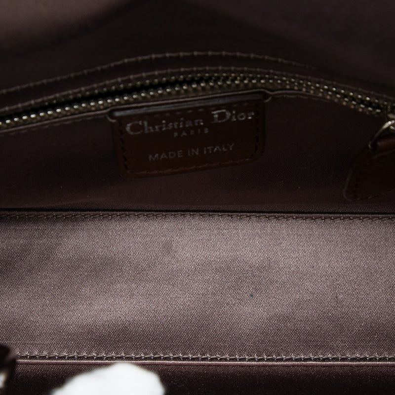 Mini Satin Cannage Crystal Embellished Lady Dior - Image 4