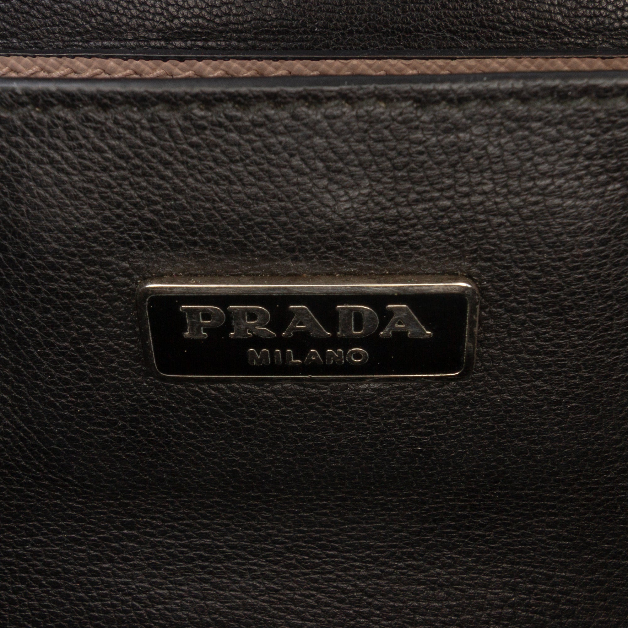 Mini Saffiano Lux Sound Lock Satchel - Image 5