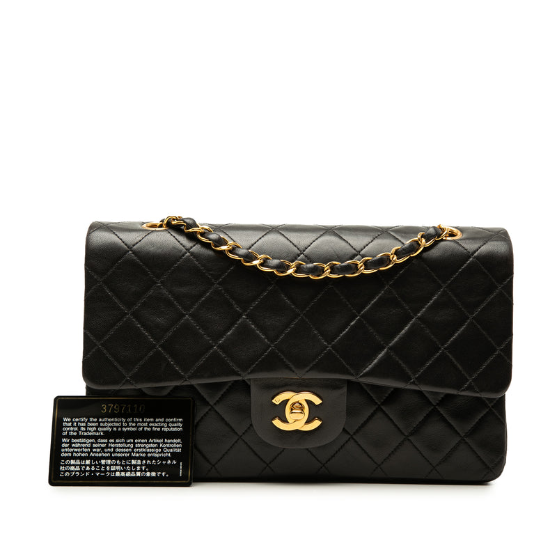 Medium Classic Lambskin Double Flap - Image 8