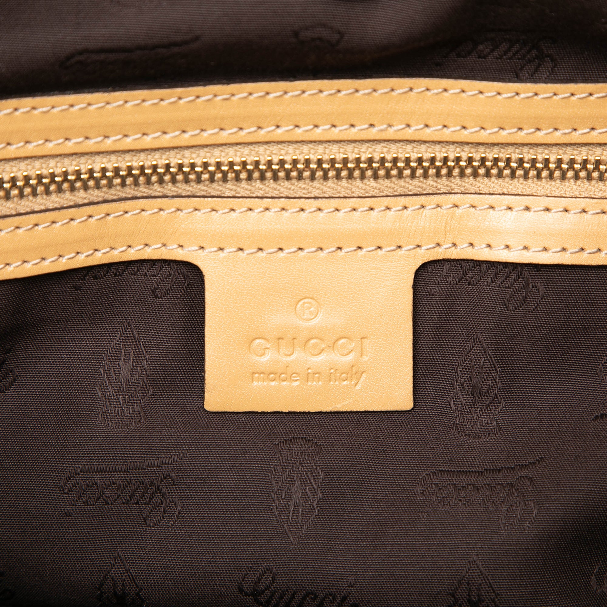 GG Canvas Web Tassel Tote - Image 5