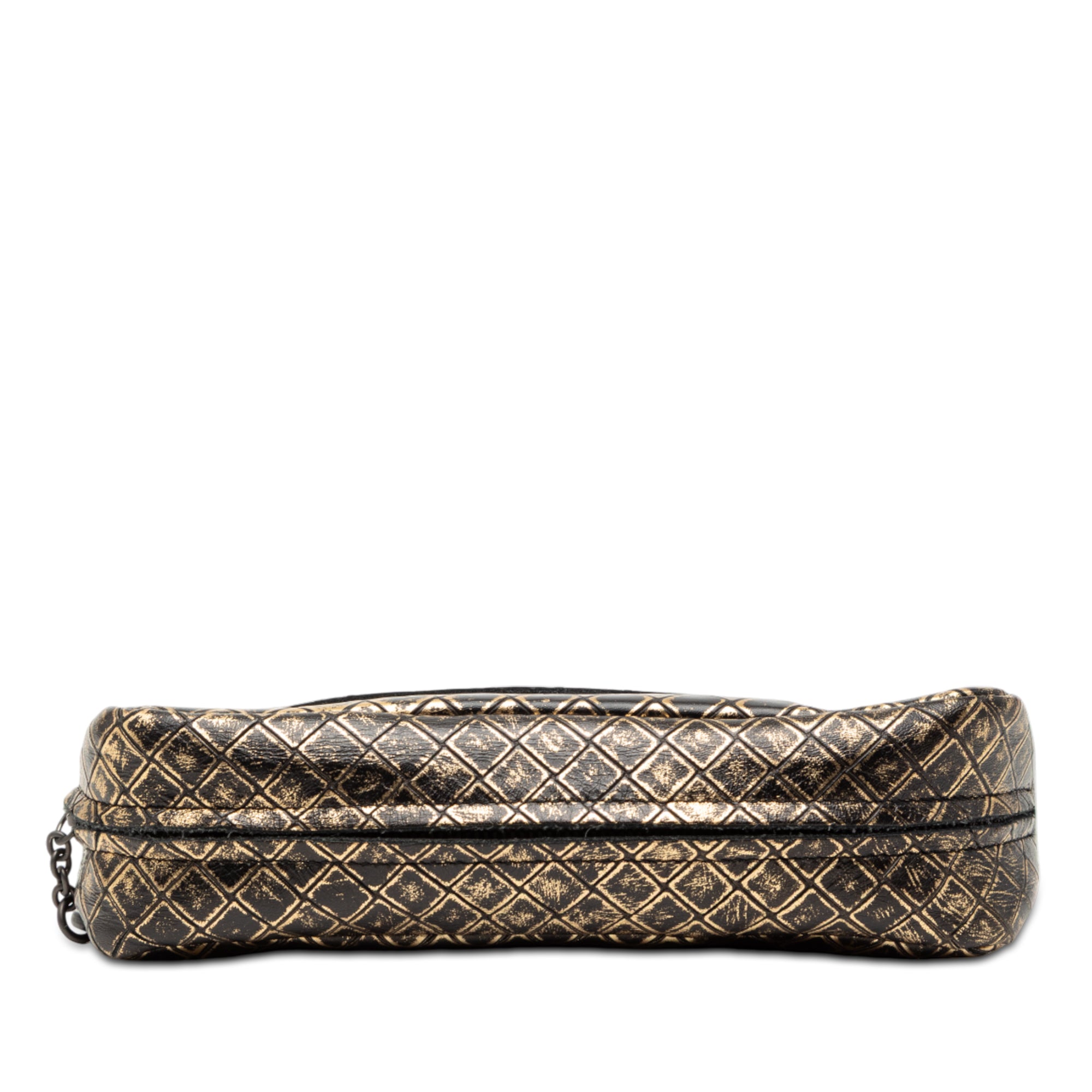 Metallic Calfskin Intrecciomirage Chain Flap Crossbody - Image 3