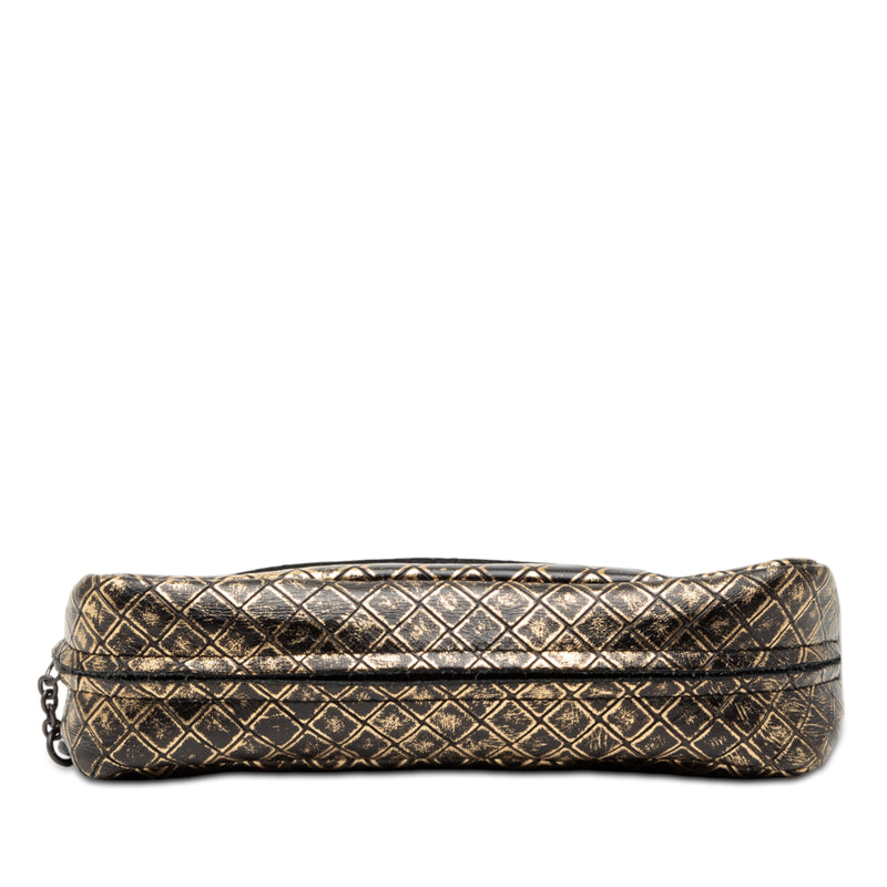 Metallic Calfskin Intrecciomirage Chain Flap Crossbody - Image 3