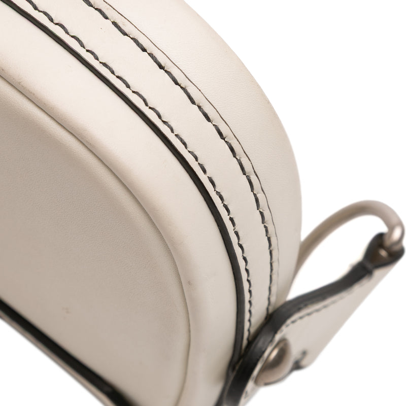 Mini Leather D Fence Saddle Bag - Image 10