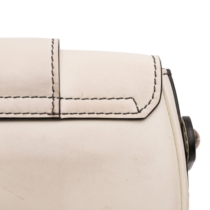 Mini Leather D Fence Saddle Bag - Image 8