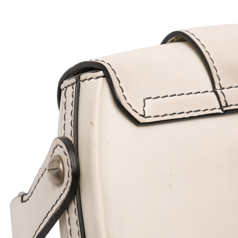 Mini Leather D Fence Saddle Bag - Image 9