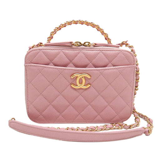 Small Quilted Caviar Pick Me Up Vanity Case - Image 1