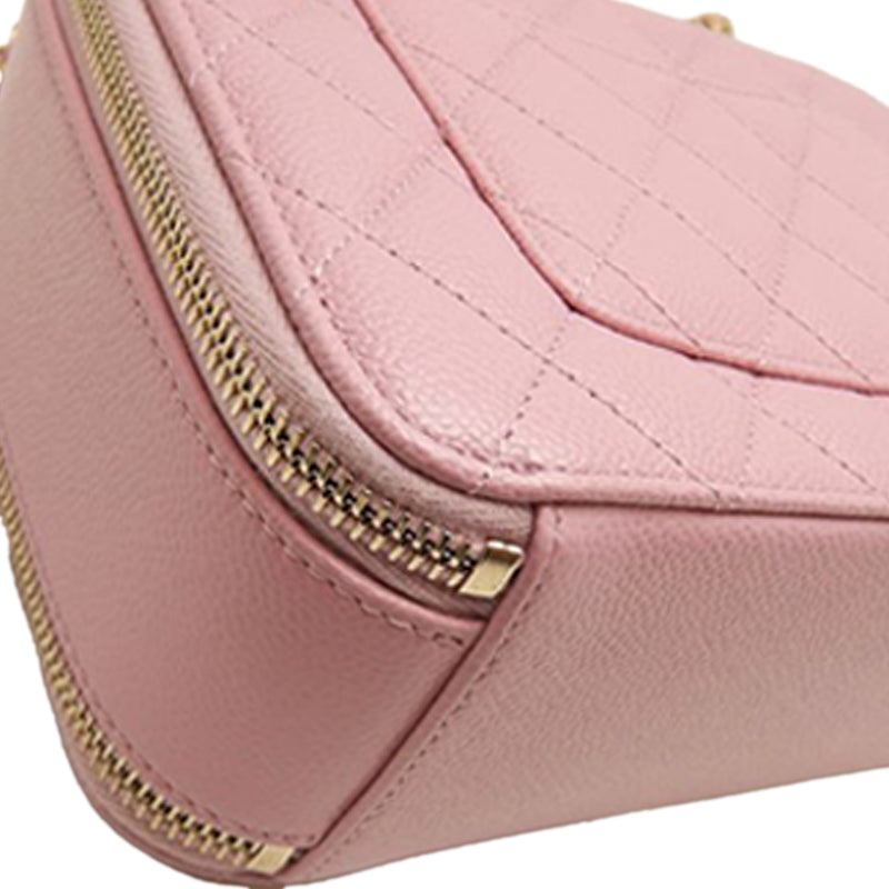 Small Quilted Caviar Pick Me Up Vanity Case - Image 10