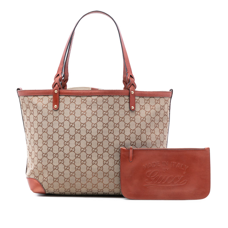 Medium GG Canvas Craft Tote - Image 8