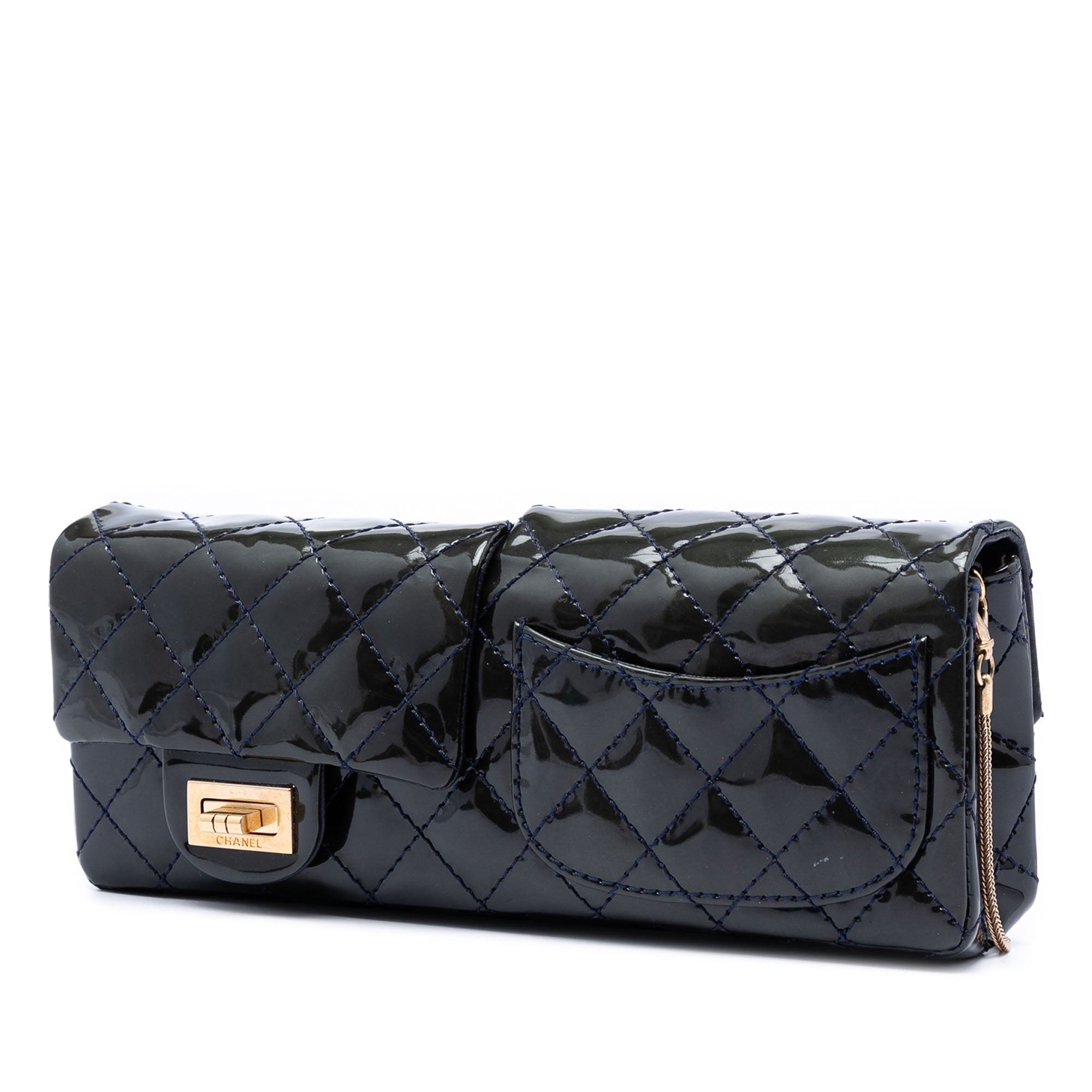 Quilted Patent Reissue 2.55 Reversible Chain Flap - Image 2