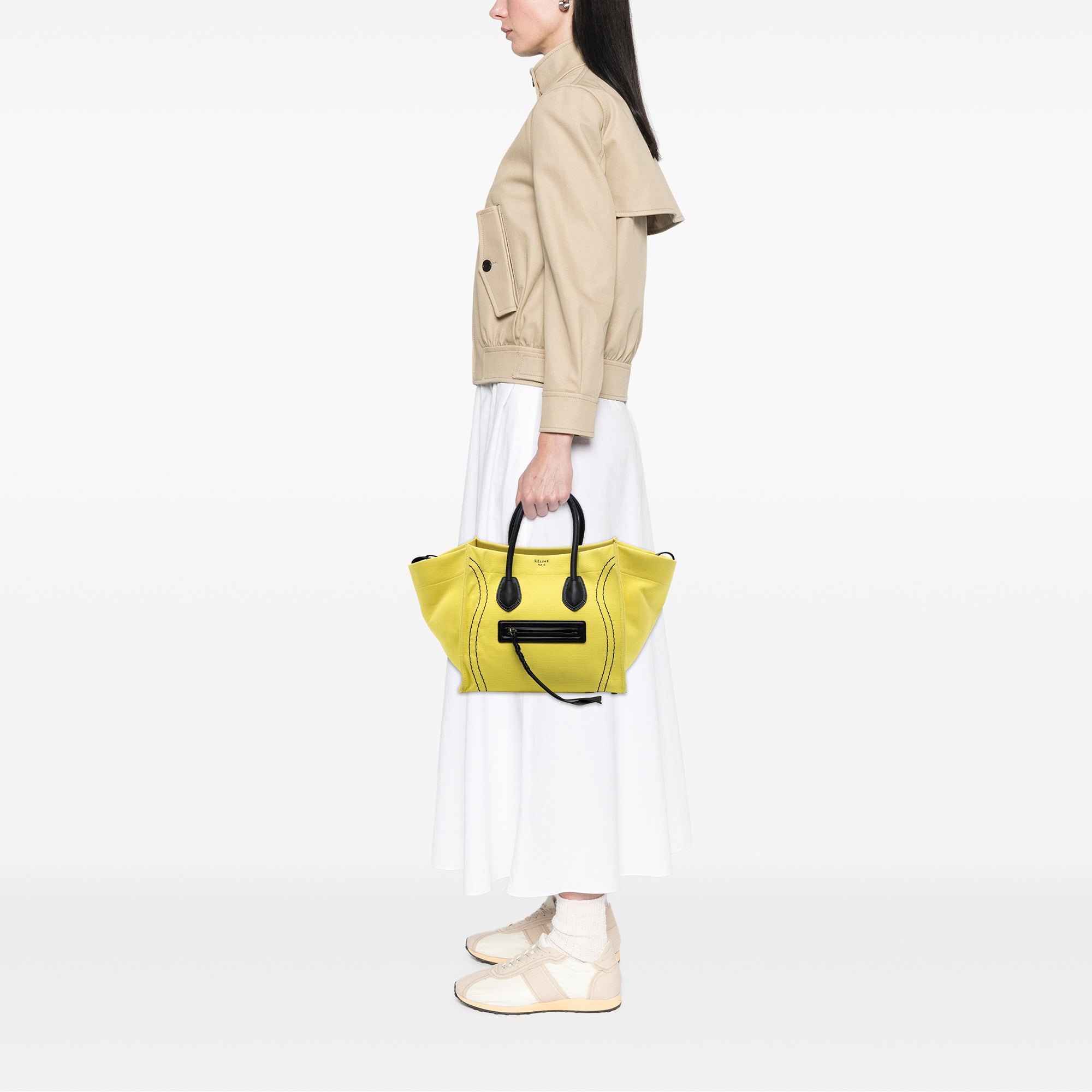 Medium Canvas Phantom Luggage Tote - Image 7