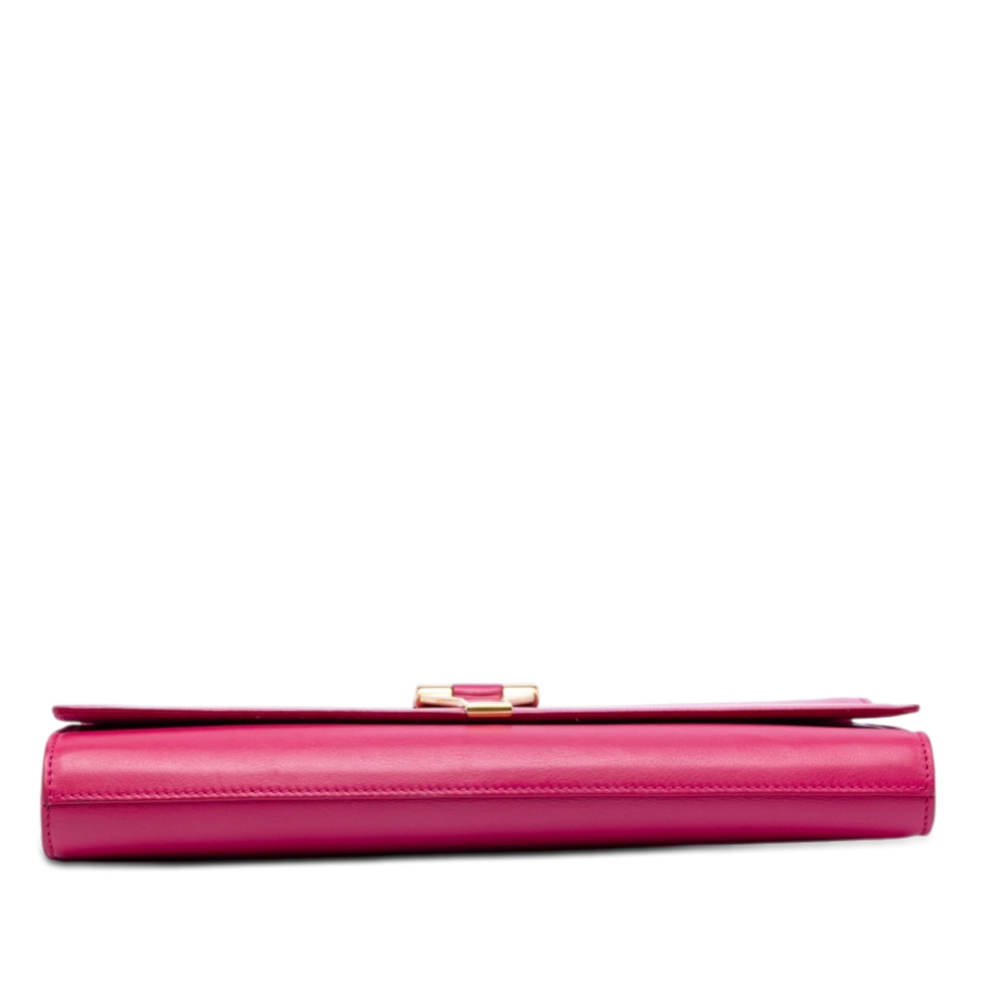 Leather Chyc Ligne Clutch - Image 3