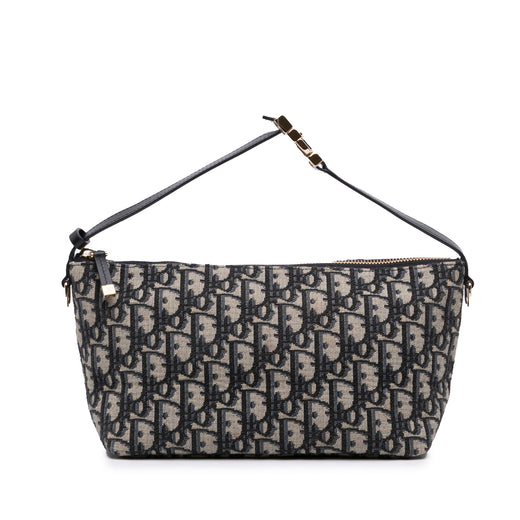 Medium Oblique Canvas Diortravel Nomad Pouch - Image 1