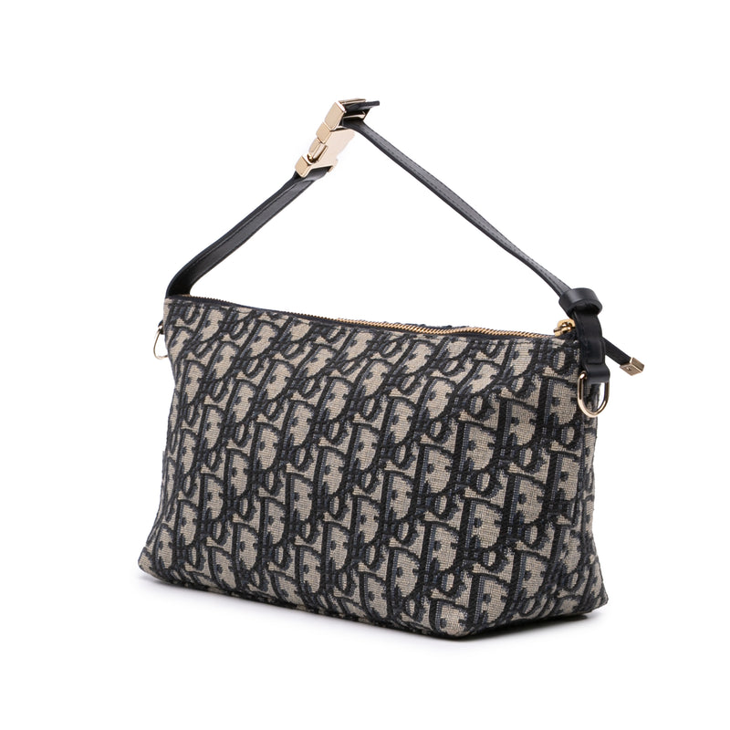 Medium Oblique Canvas Diortravel Nomad Pouch - Image 2