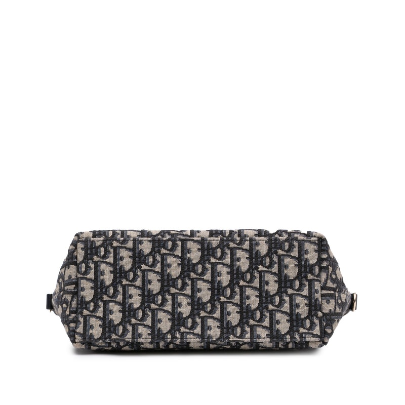 Medium Oblique Canvas Diortravel Nomad Pouch - Image 3