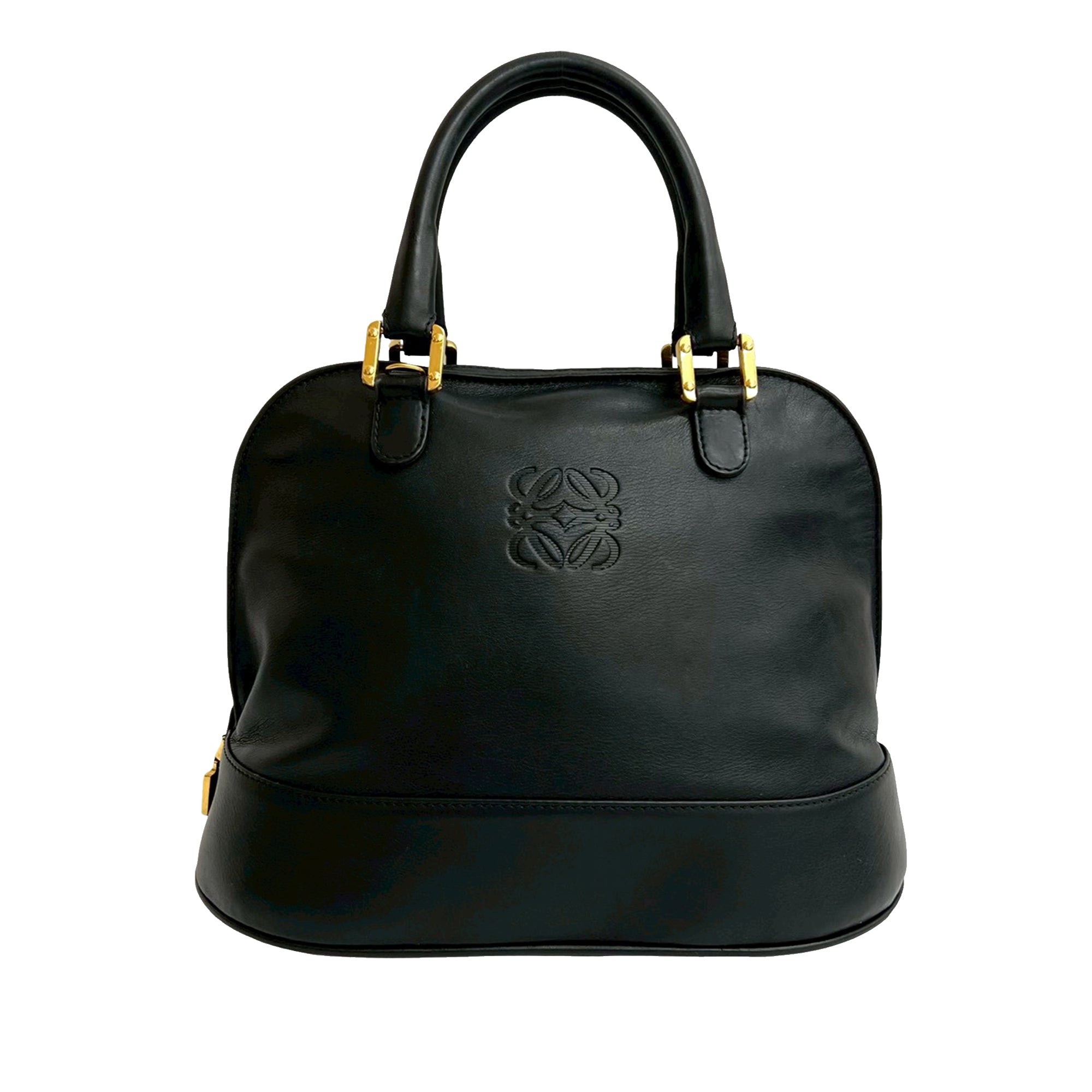 Leather Anagram Handbag - Image 1