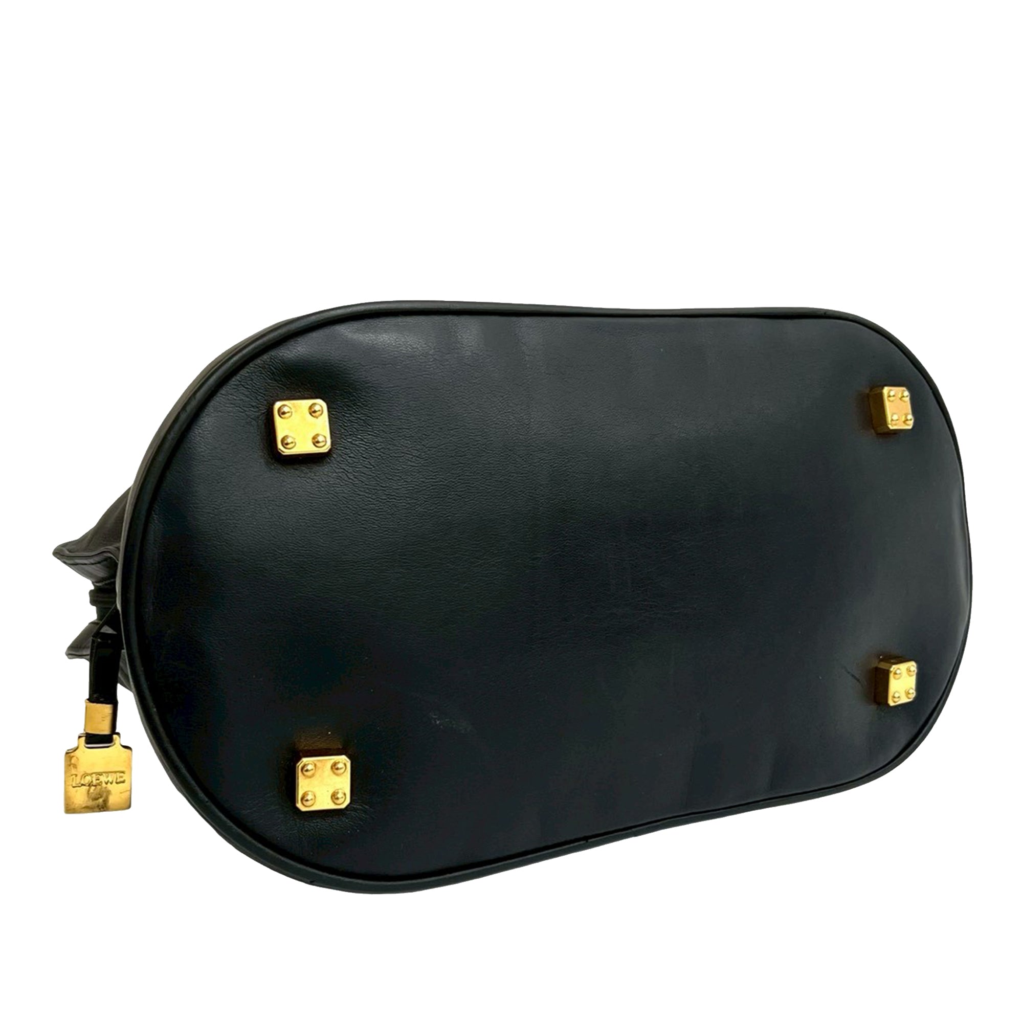 Leather Anagram Handbag - Image 3