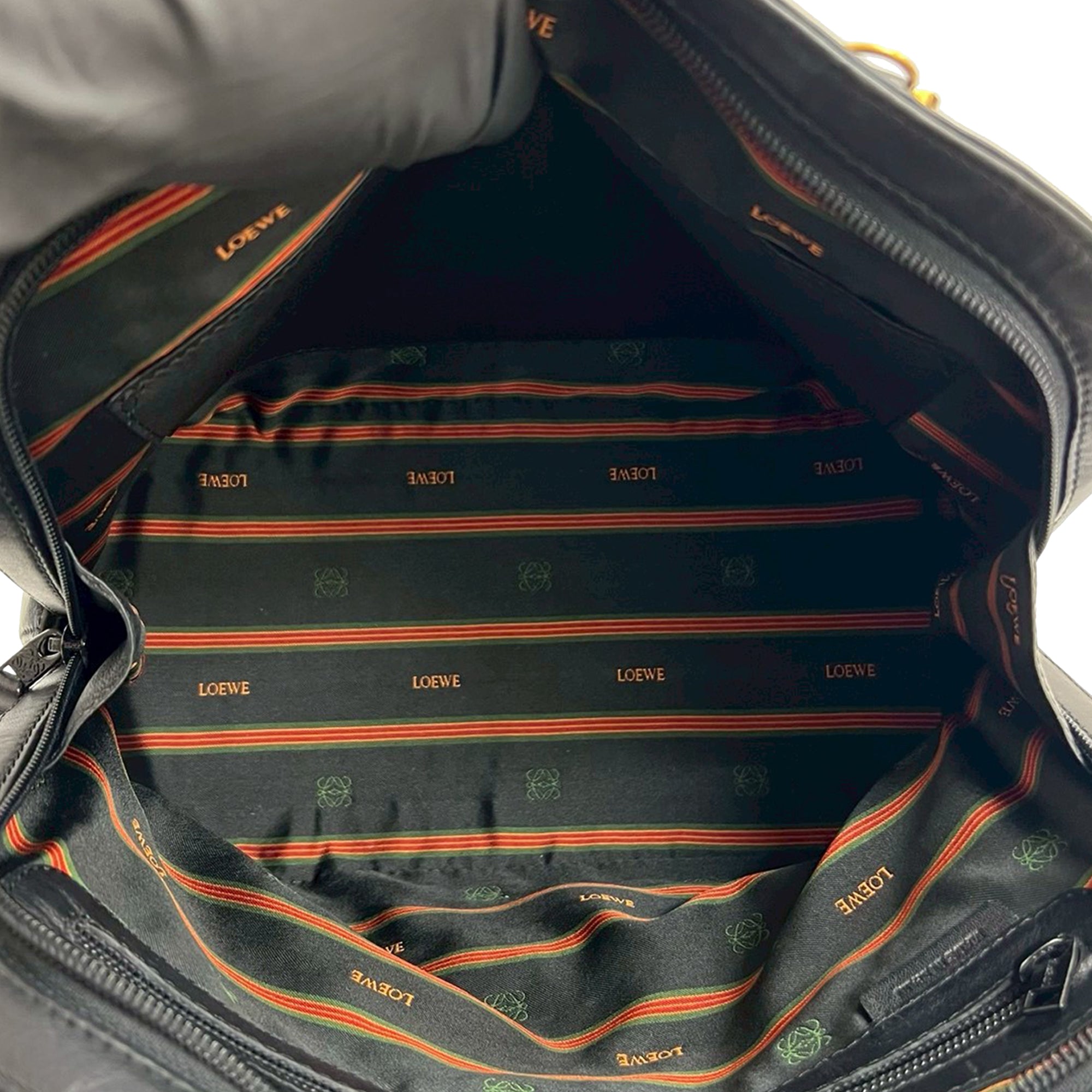 Leather Anagram Handbag - Image 5