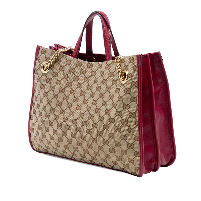 Medium GG Canvas Horsebit 1955 Chain Tote - Image 2