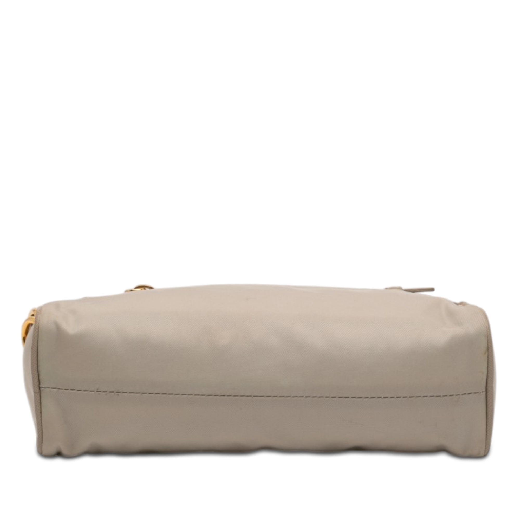 Saffiano Trimmed Tessuto Pocket Shoulder Bag - Image 3