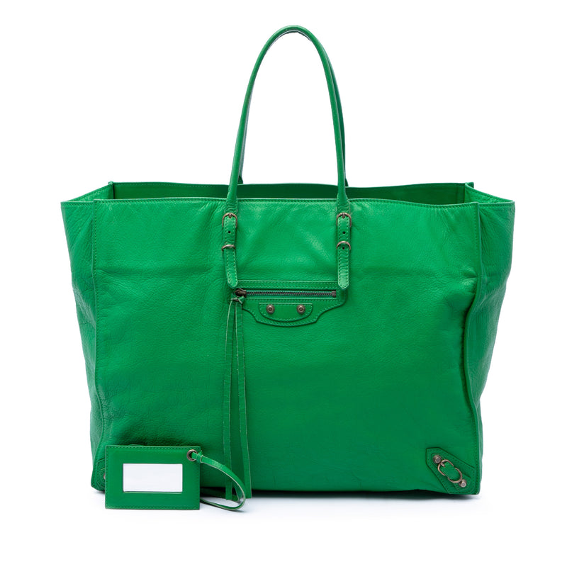 Leather Papier A4 Tote - Image 7