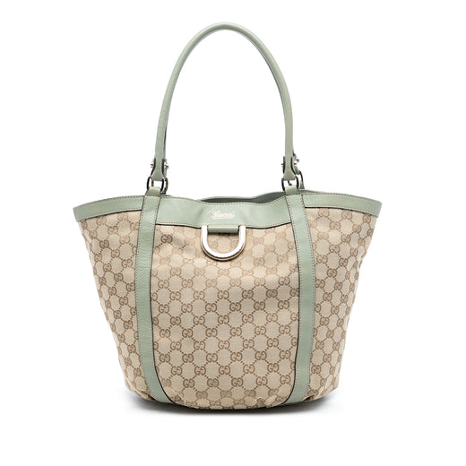 GG Canvas Abbey D Ring Tote - Image 1