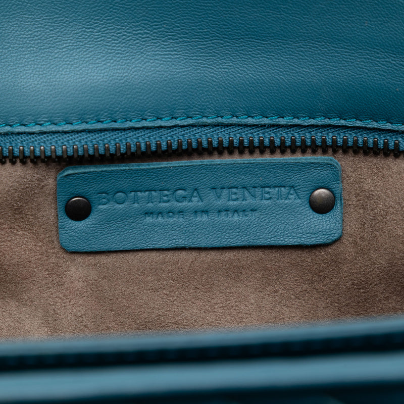 Nappa Intrecciato Accordion Satchel - Image 5
