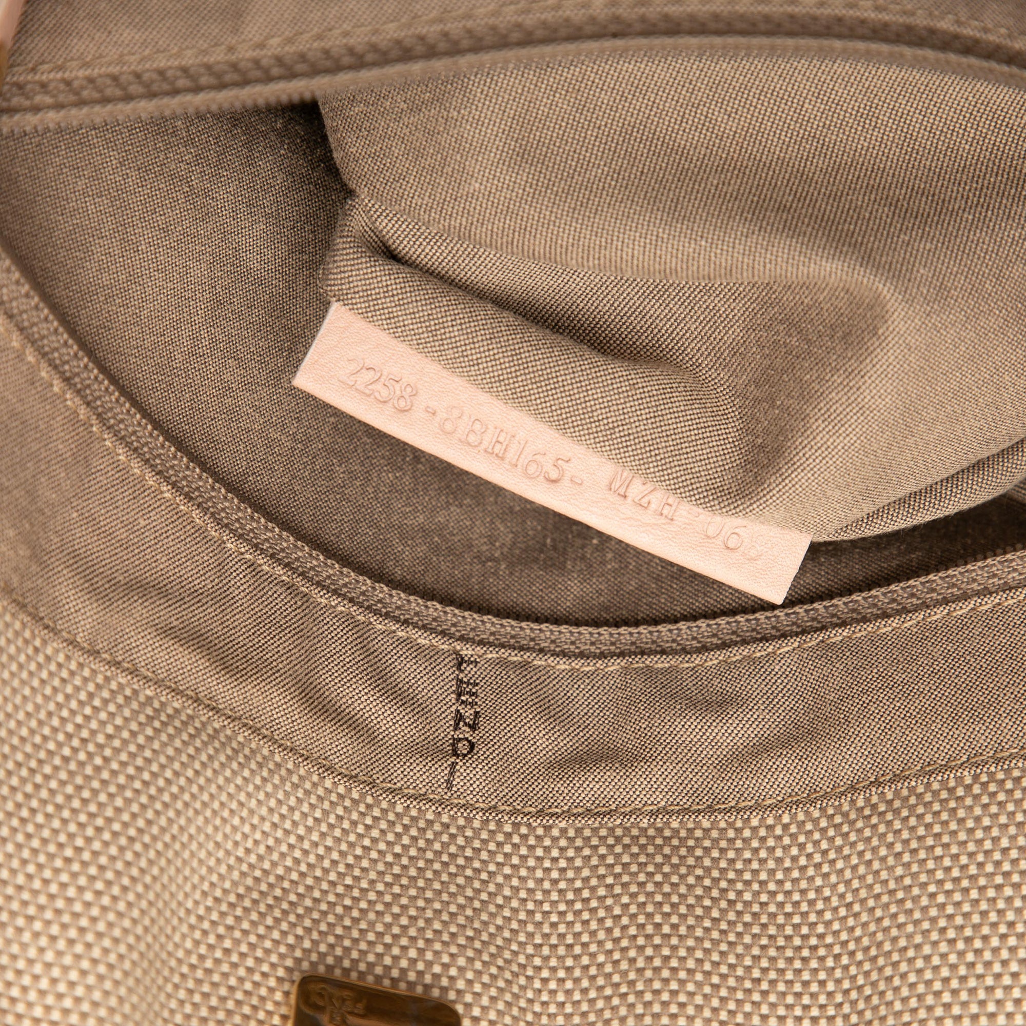 Zucca Trimmed Canvas Tote - Image 6