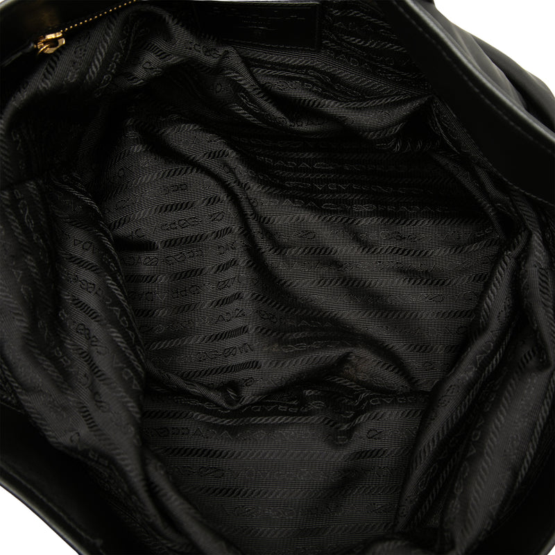 Saffiano Trimmed Tessuto Animalier Dragon Satchel - Image 4