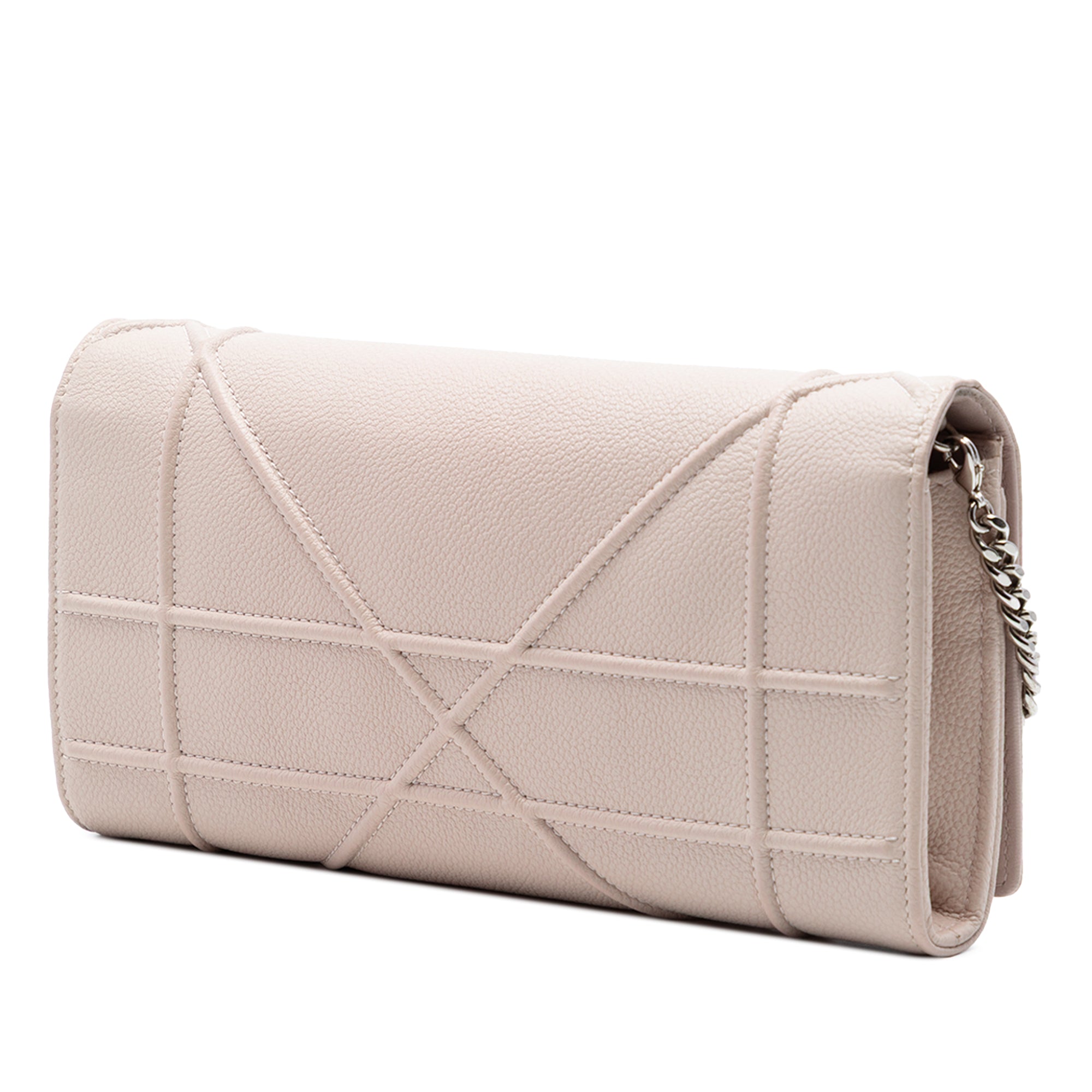 Grained Calfskin Diorama Croisiere Wallet on Chain - Image 2