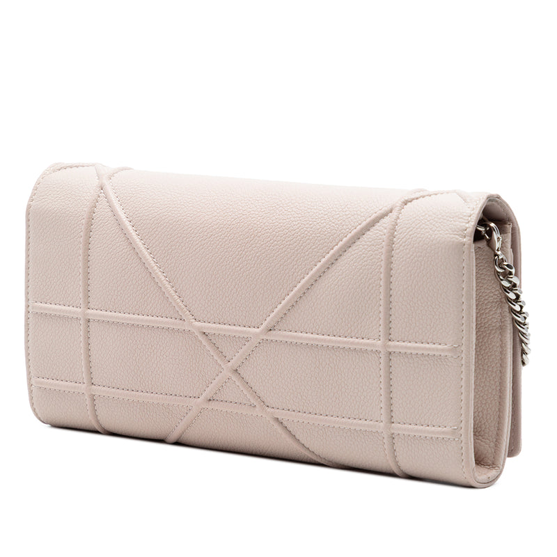 Grained Calfskin Diorama Croisiere Wallet on Chain - Image 2