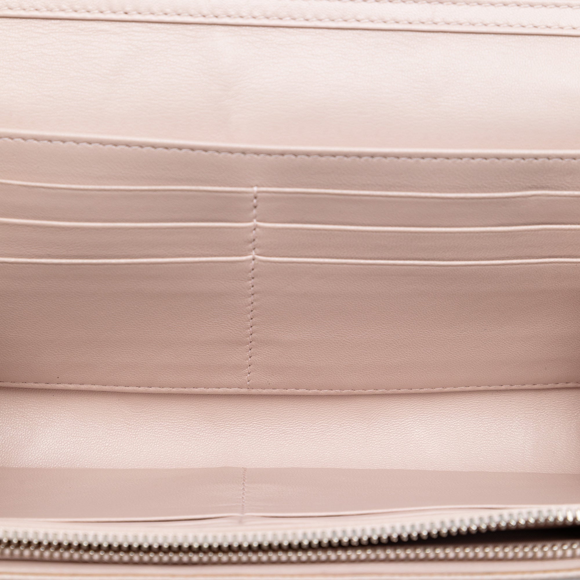 Grained Calfskin Diorama Croisiere Wallet on Chain - Image 4