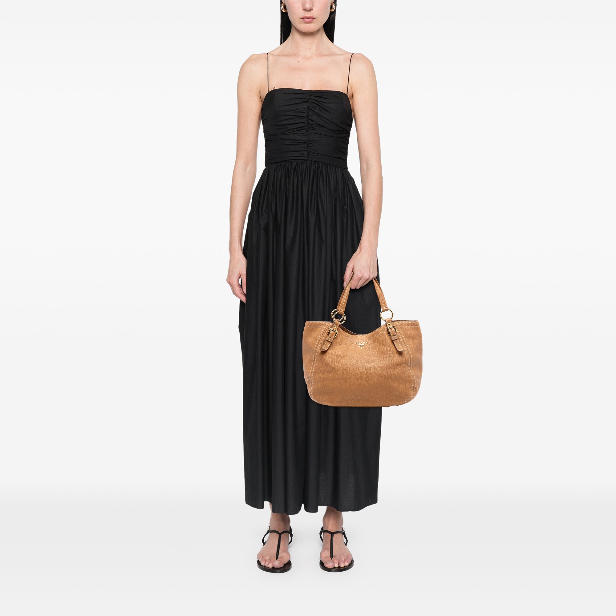 Vitello Daino Shoulder Bag - Image 6