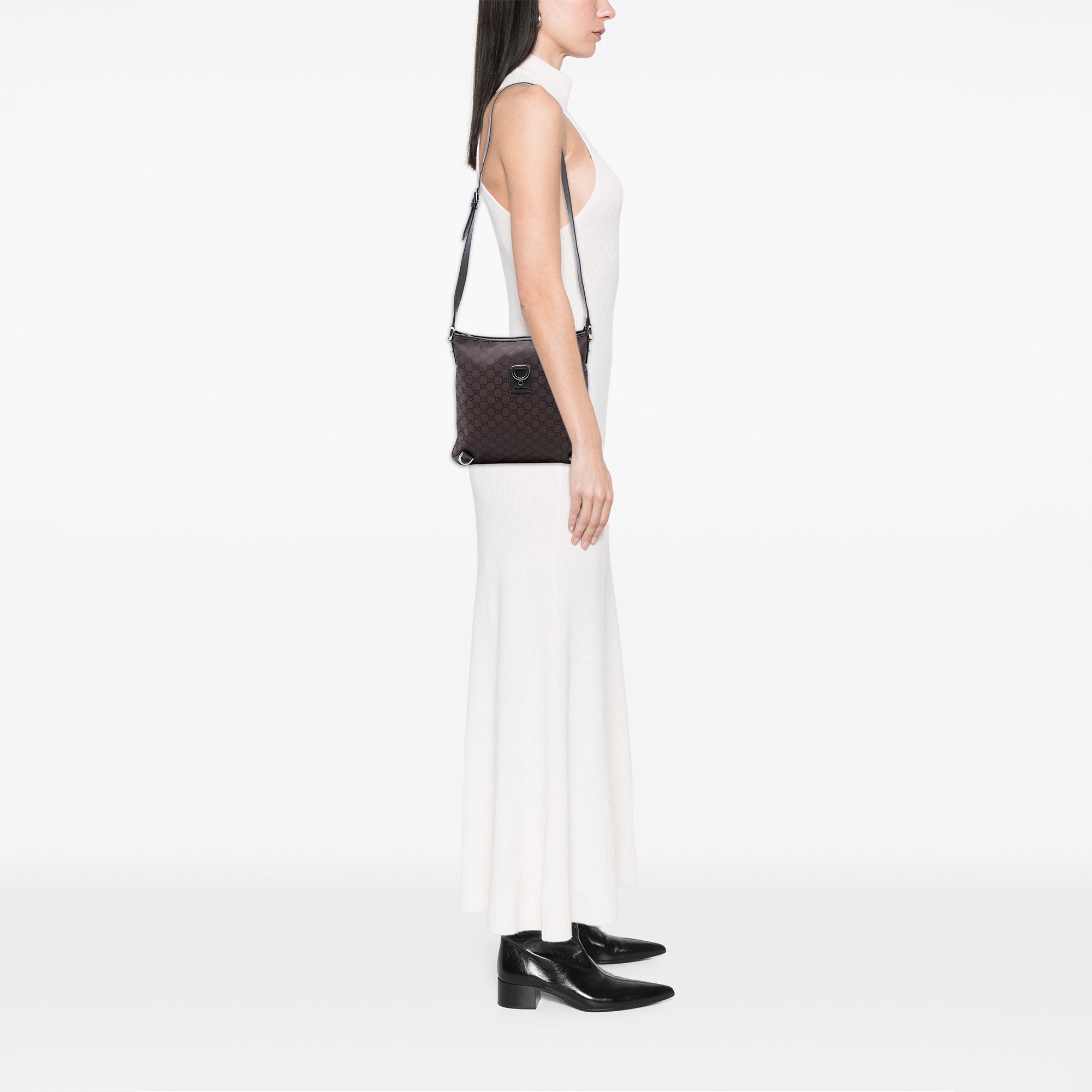 GG Nylon Abbey D Ring Crossbody - Image 7
